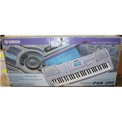 YAMAHA ELECTRONIC KEYBOARD WITH CORDS