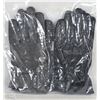 Image 1 : 2PK LADIES LEATHER GLOVES - SMALL
