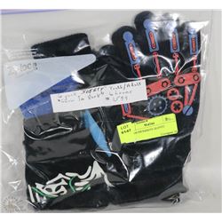 6PK GLOW IN THE DARK YOUTH GLOVES