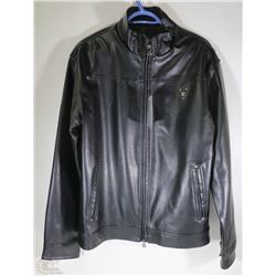 ARMANI EMPORIUM FAUX LEATHER JACKET SIZE LARGE
