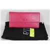 Image 1 : NEW DELLA LEATHER KAREN WALLET PINK COLOR