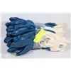 Image 1 : 5 PAIRS OF SIZE 9 RUBBERIZED WORK GLOVES
