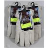 Image 1 : 3 PAIRS OF LEATHER DRIVERS/ROPER WORK GLOVES