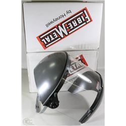 LOT OF 2 NEW FIBRE METAL FACE SHIELDS