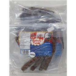 OVER 1LB OF BENS BEEF JERKY TERIYAKI FLAVOUR