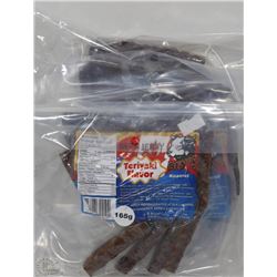 OVER 1LB OF BENS BEEF JERKY TERIYAKI FLAVOUR