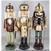 Image 1 : COLLECTION OF 3 ROYAL KING'S NUTCRACKERS (15"H)