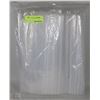 Image 1 : BAG OF 100 12X15 2MIL ZIP UP POLY BAGS
