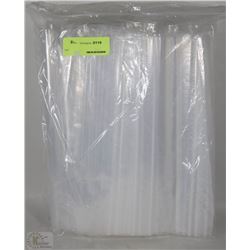 BAG OF 100 12X15 2MIL ZIP UP POLY BAGS