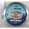 Image 1 : 1988 DODGE RAM HEMI WORK HORSE WALL CLOCK (12")