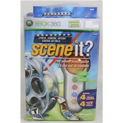 NEW XBOX 360 SCENE IT? MOVIE TRIVIA GAME BUNDLE