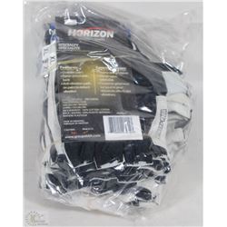 6 PAIRS OF VIBRA-CUSHION FINGERLESS GLOVES SZ XL