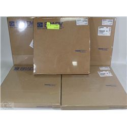 5 BOXES OF BRADY BLACK FLOOR MARKING TAPE