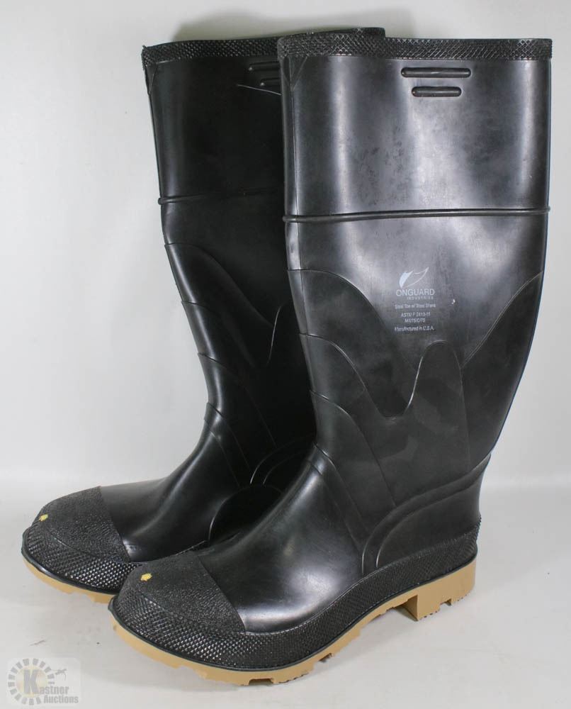 steel shank rain boots