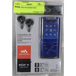 NEW SONY WALKMAN 8GB