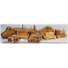 Image 1 : COLLECTION OF VINTAGE WOODEN TOY CARS/TRAINS