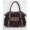 Image 1 : NEW DELLA LEATHER CAMILLE PURSE CHOCOLATE BROWN