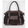 Image 1 : NEW DELLA LEATHER CAMILLE PURSE CHOCOLATE BROWN