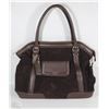 Image 1 : NEW DELLA LEATHER CAMILLE PURSE CHOCOLATE BROWN