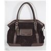 Image 1 : NEW DELLA LEATHER CAMILLE PURSE CHOCOLATE BROWN