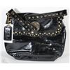 Image 1 : NEW DELLA LEATHER LINDA PATENT BLACK COLOR