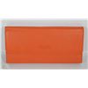 Image 1 : NEW DELLA LEATHER KAREN WALLET TANGERINE COLOR