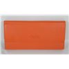 Image 1 : NEW DELLA LEATHER KAREN WALLET TANGERINE COLOR