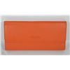 Image 1 : NEW DELLA LEATHER KAREN WALLET TANGERINE COLOR