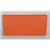 Image 1 : NEW DELLA LEATHER KAREN WALLET TANGERINE COLOR