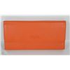 Image 1 : NEW DELLA LEATHER KAREN WALLET TANGERINE COLOR