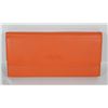 Image 1 : NEW DELLA LEATHER KAREN WALLET TANGERINE COLOR
