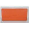 Image 1 : NEW DELLA LEATHER KAREN WALLET TANGERINE COLOR