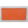 Image 1 : NEW DELLA LEATHER KAREN WALLET TANGERINE COLOR