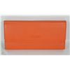 Image 1 : NEW DELLA LEATHER KAREN WALLET TANGERINE COLOR