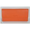 Image 1 : NEW DELLA LEATHER KAREN WALLET TANGERINE COLOR
