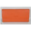 Image 1 : NEW DELLA LEATHER KAREN WALLET TANGERINE COLOR