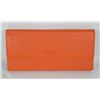 Image 1 : NEW DELLA LEATHER KAREN WALLET TANGERINE COLOR
