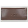 Image 1 : NEW DELLA LEATHER KAREN WALLET MOCHA COLOR