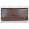 Image 1 : NEW DELLA LEATHER KAREN WALLET MOCHA COLOR