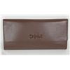 Image 1 : NEW DELLA LEATHER KAREN WALLET MOCHA COLOR