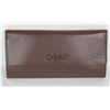 Image 1 : NEW DELLA LEATHER KAREN WALLET MOCHA COLOR