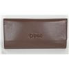 Image 1 : NEW DELLA LEATHER KAREN WALLET MOCHA COLOR