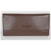 Image 1 : NEW DELLA LEATHER KAREN WALLET MOCHA COLOR