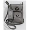 Image 1 : NEW DELLA LEATHER PEGGY PASSPORT PURSE GREY COLOR