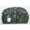 Image 1 : NEW DELLA LEATHER RESEDA BRITTANY PURSE GREEN