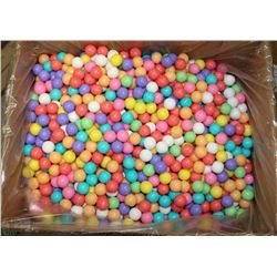 21LB BOX OF PASTEL GIANT JAWBREAKER GUM