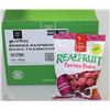 Image 1 : CASE OF 12 REAL FRUIT RASPBERRY CANDY