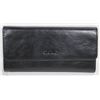 Image 1 : NEW DELLA LEATHER KAREN WALLET BLACK COLOR