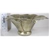 Image 1 : SILVER LEAF TULIP CANDLEHOLDER OR FRUIT BOWL