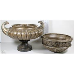 2 HANDLE SHOWHOME FRUIT BOWL WITH INSCRIBED